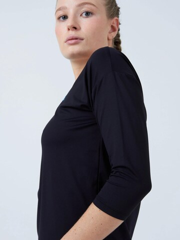 SPORTKIND Shirt '3/4 Loose Fit' in Black