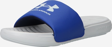 UNDER ARMOUR Plážové / kúpacie topánky 'Ansa' - Modrá: predná strana