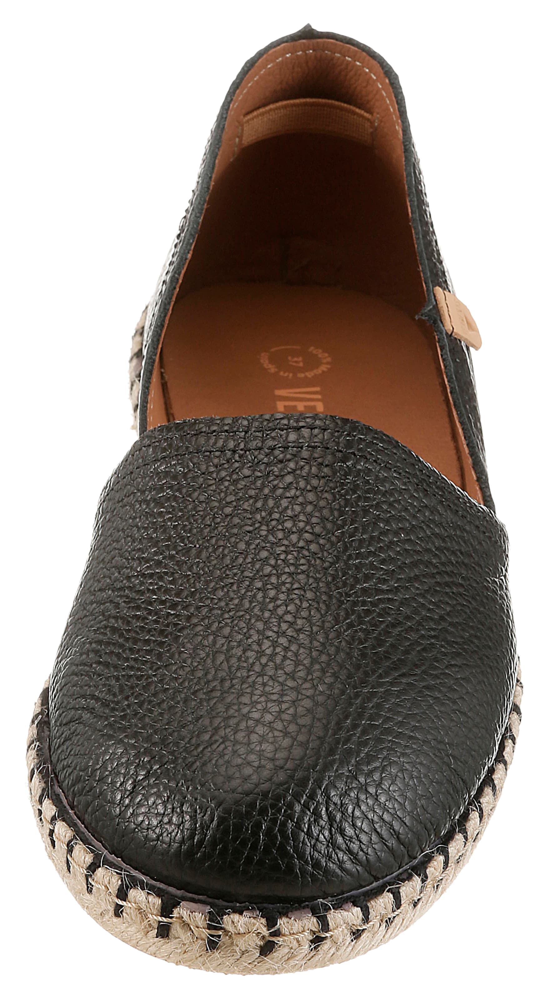 VERBENAS Espadrilles in Schwarz