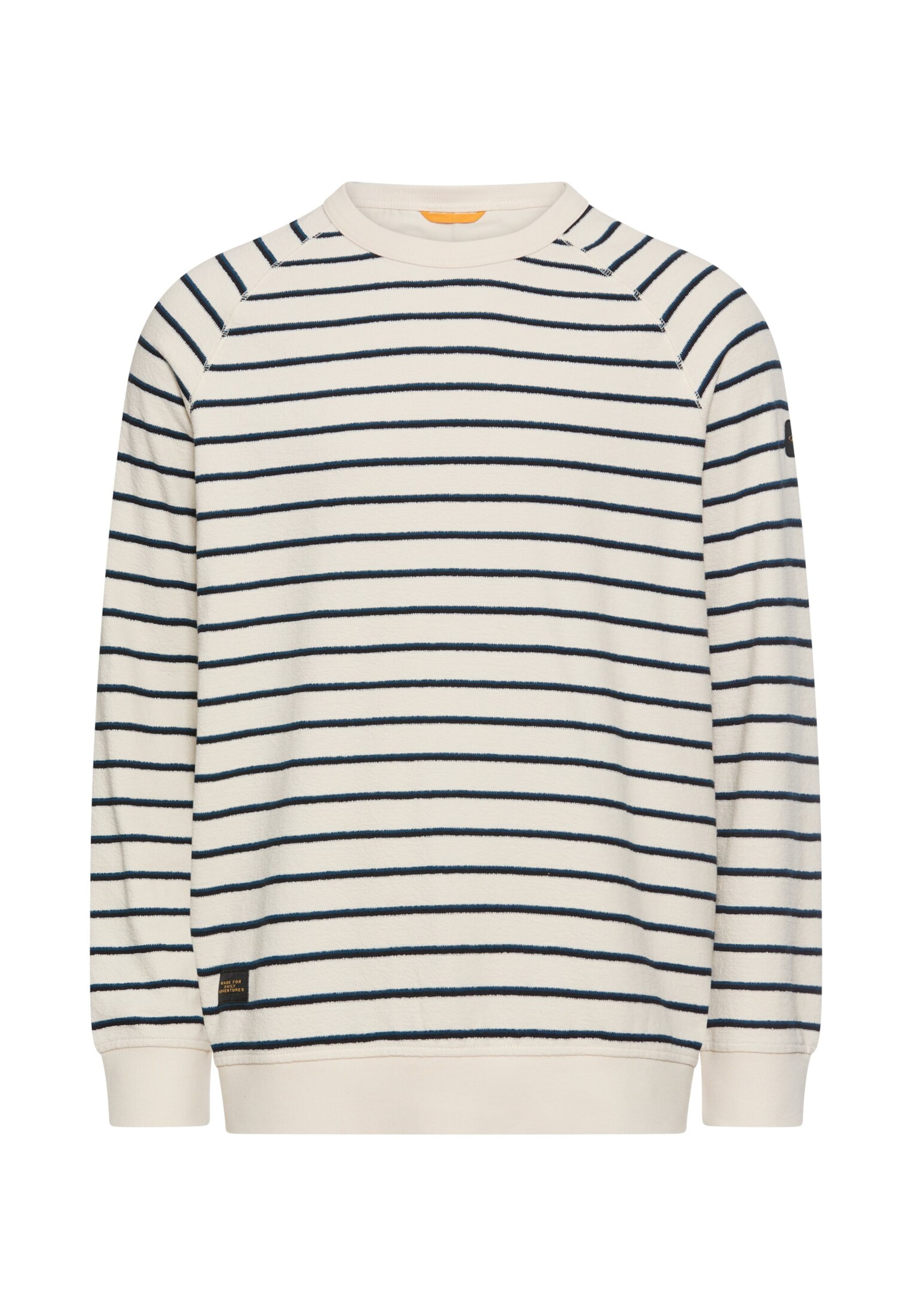 CAMEL ACTIVE Sweatshirt in White: front