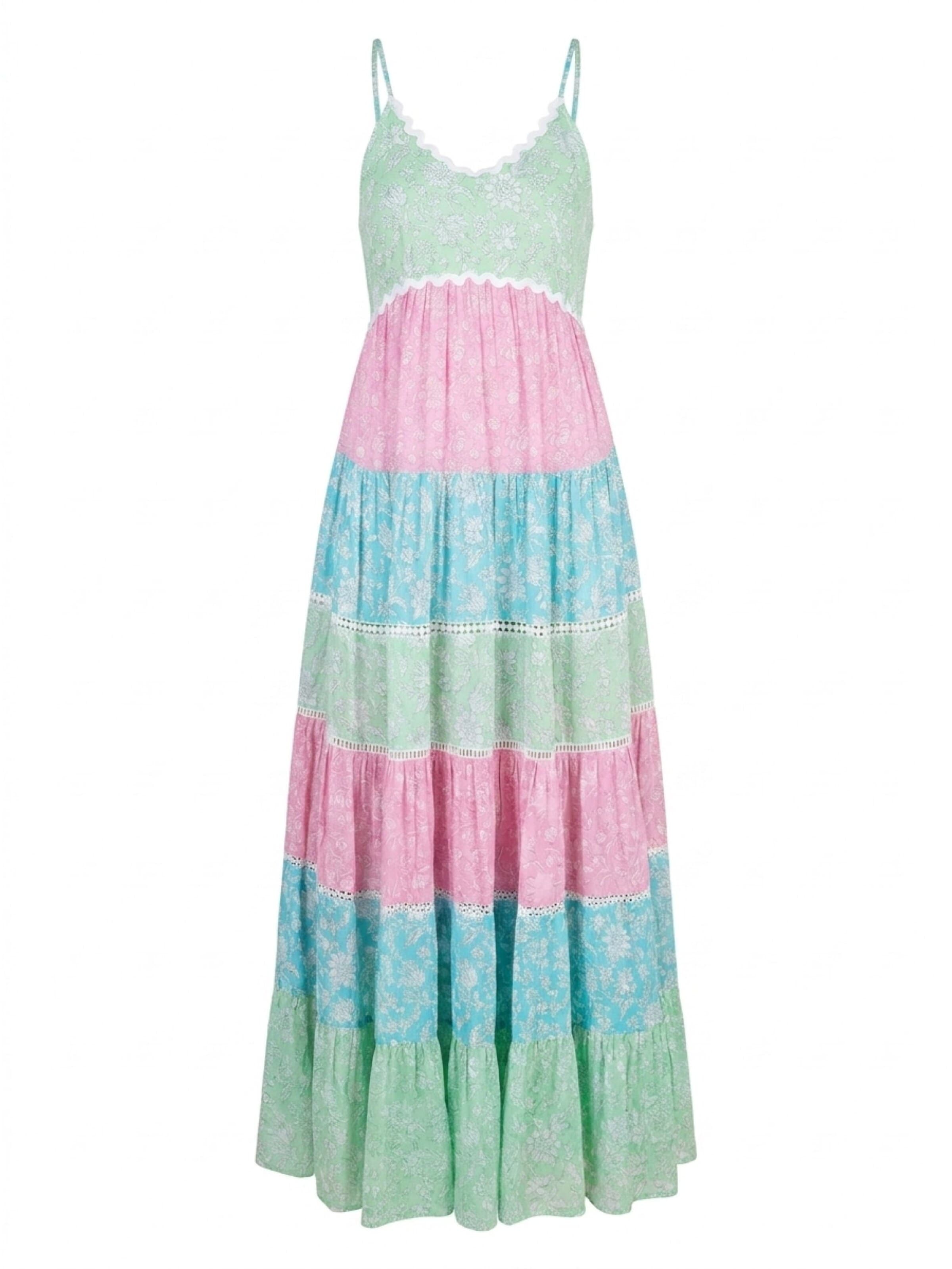Abito 'Robe Longue Sandra' in 36-38 Miss June di colore colori misti, Visualizzazione prodotti