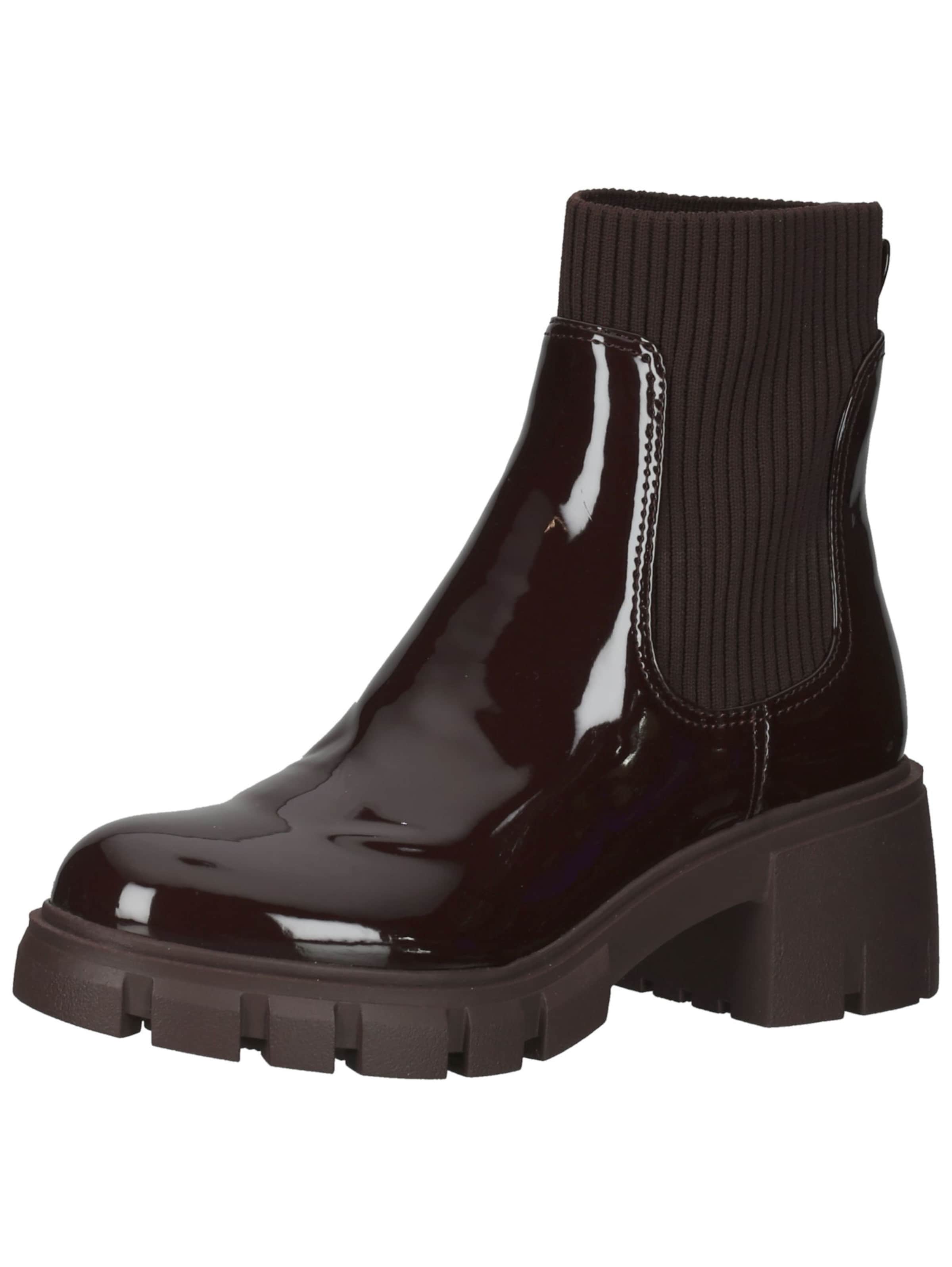 STEVE MADDEN Chelsea boots in Brown: front