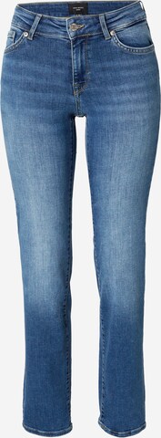 VERO MODA Slimfit Jeans 'Daf' in Blauw: voorkant