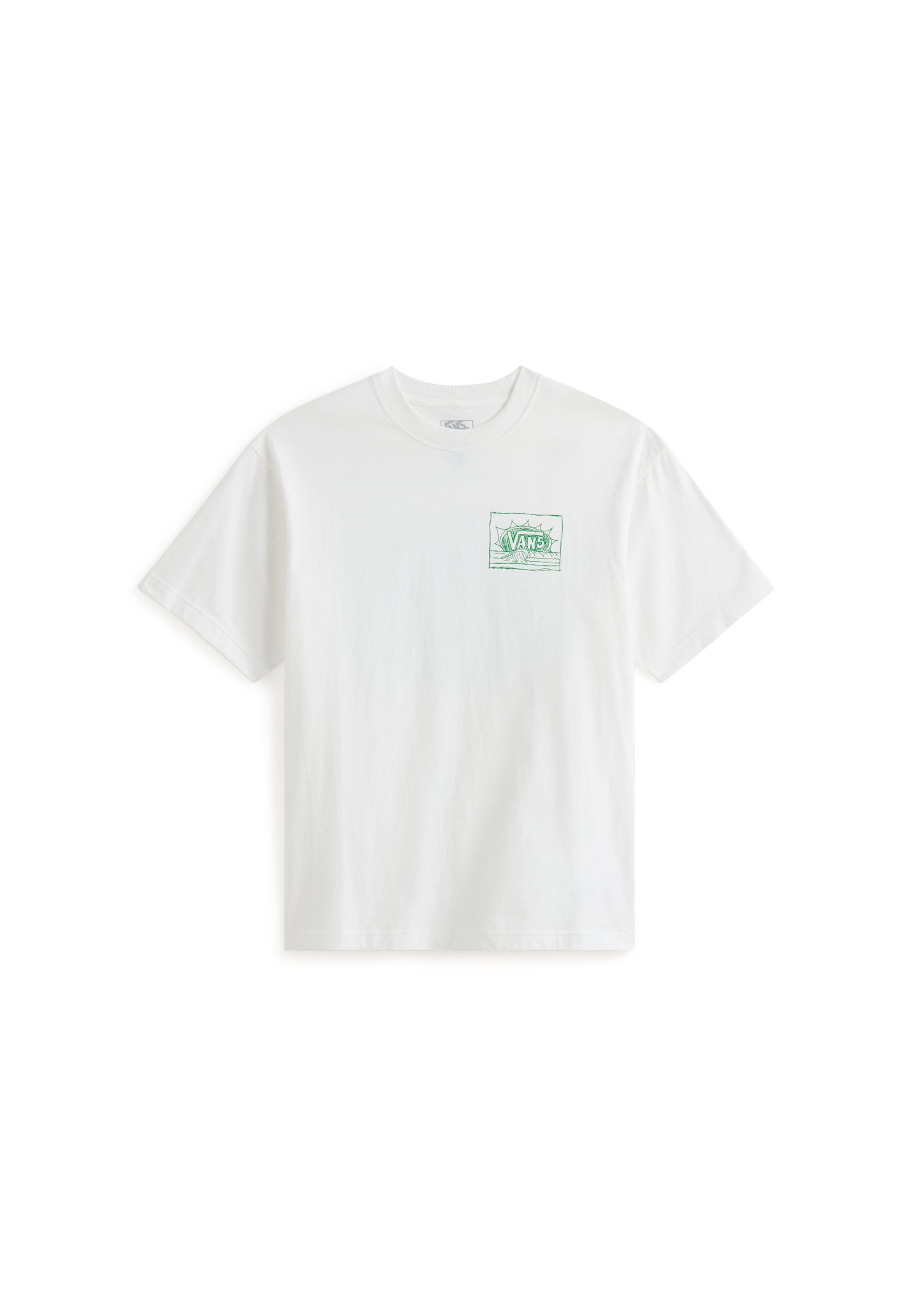 Tricou 'Bright Day' de la VANS pe alb: față