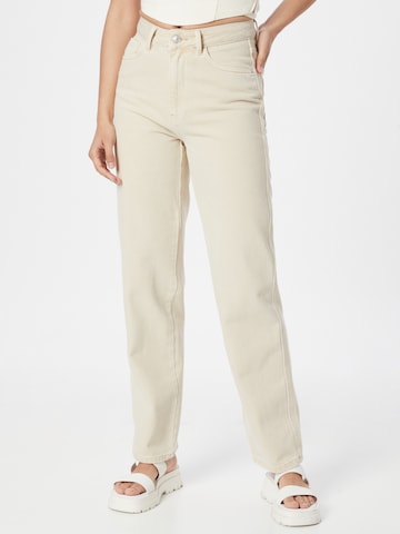 Pimkie Wide leg Jeans 'LEONAR' in White: front