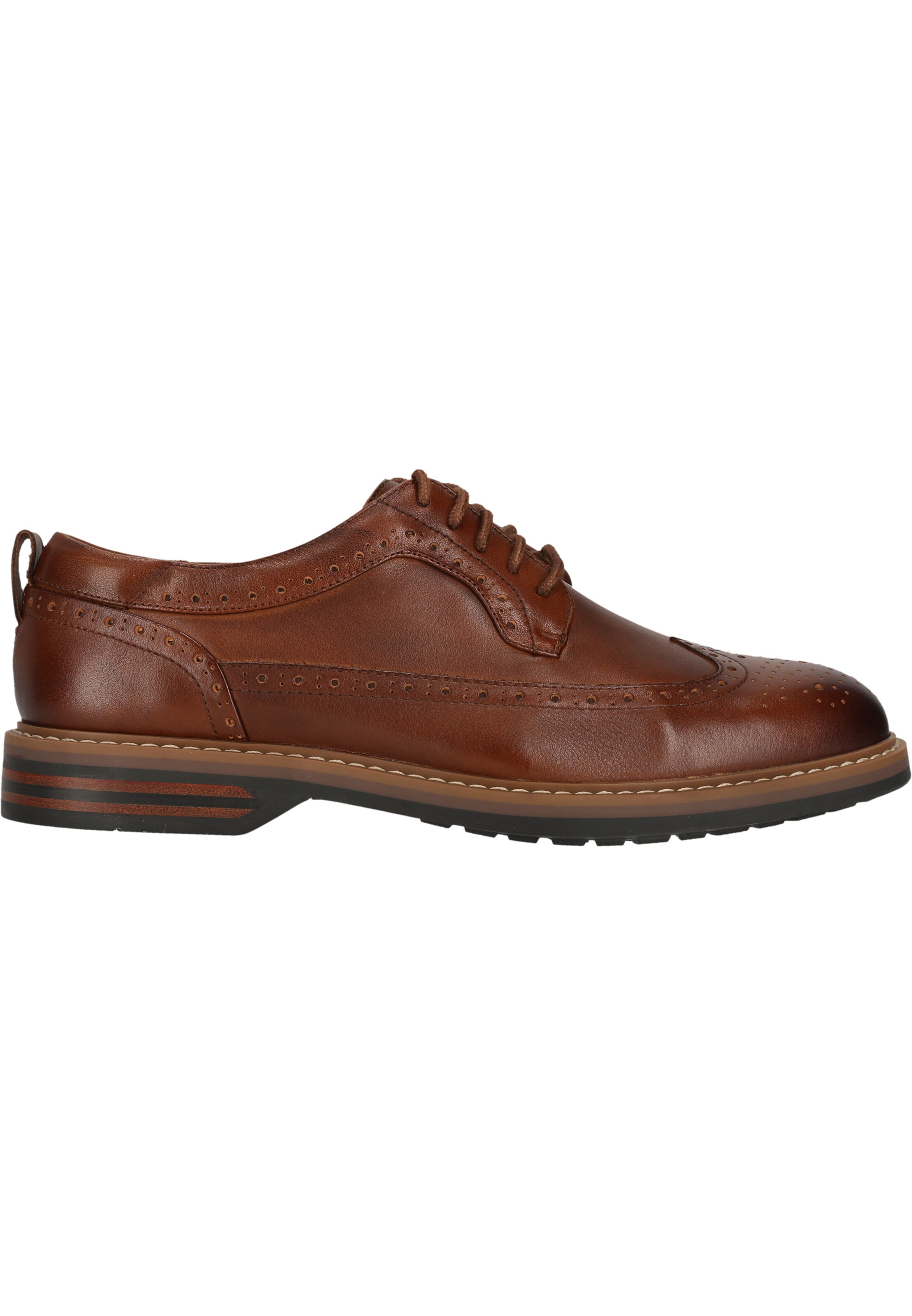 CLARKS Lace-up shoe 'Aldwin2 Limit' in Brown