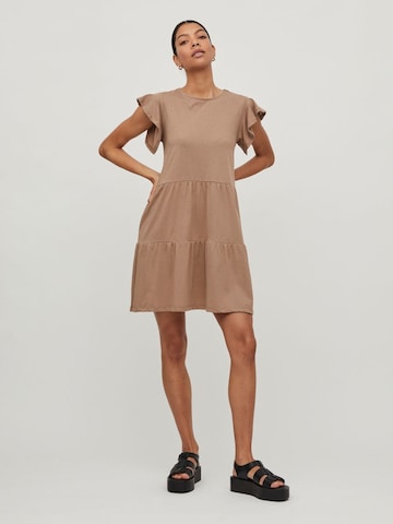 Robe 'VISummer' VILA en marron : devant