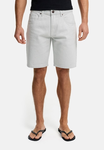 INDICODE JEANS Regular Jeans 'Belliz' in Grijs: voorkant