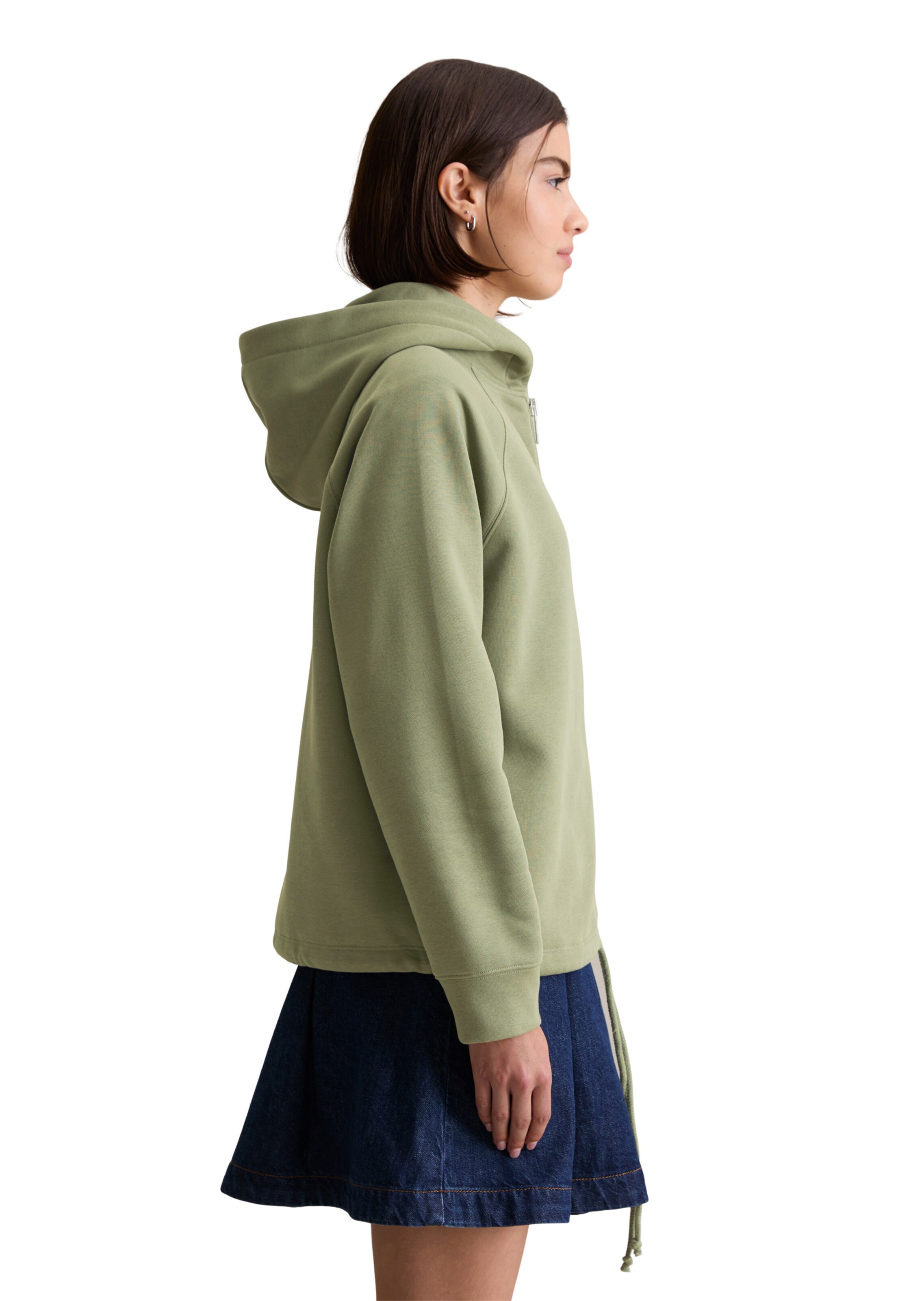 Marc O'Polo DENIM Sweatvest in Groen