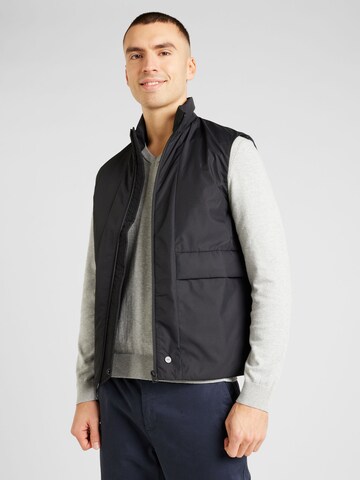 elvine Vest 'Brynden' in Black: front