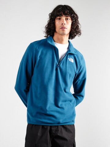 Pull-over de sport '100 GLACIER' THE NORTH FACE en vert : devant