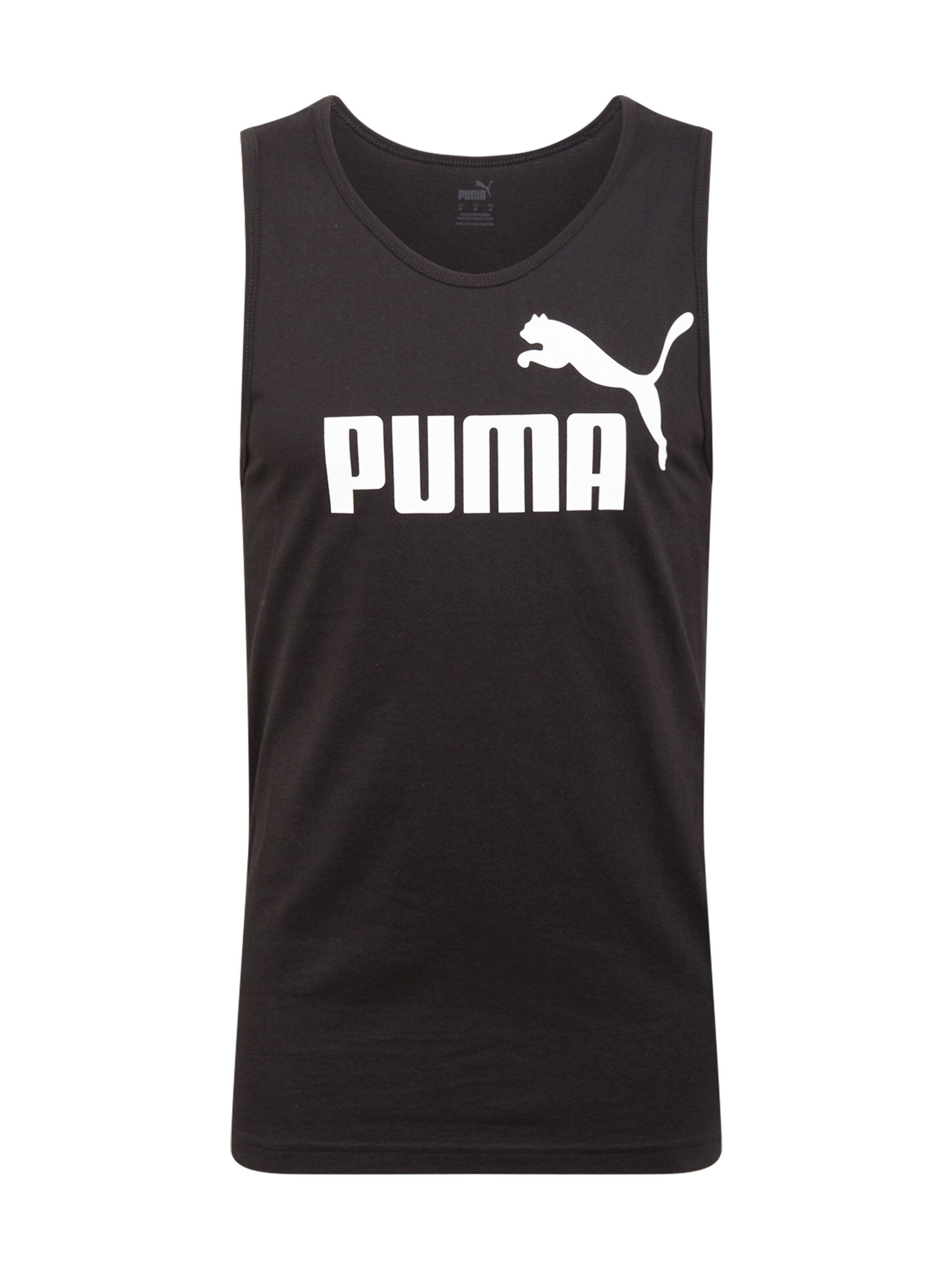 PUMA Performance Shirt in Black: front