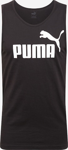 PUMA - Camiseta funcional en negro: frente