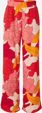 Sisley - Pierna ancha Pantalón en Mezcla de colores: frente