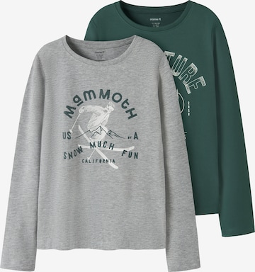 NAME IT Shirt 'NKMVUX' in Grijs: voorkant