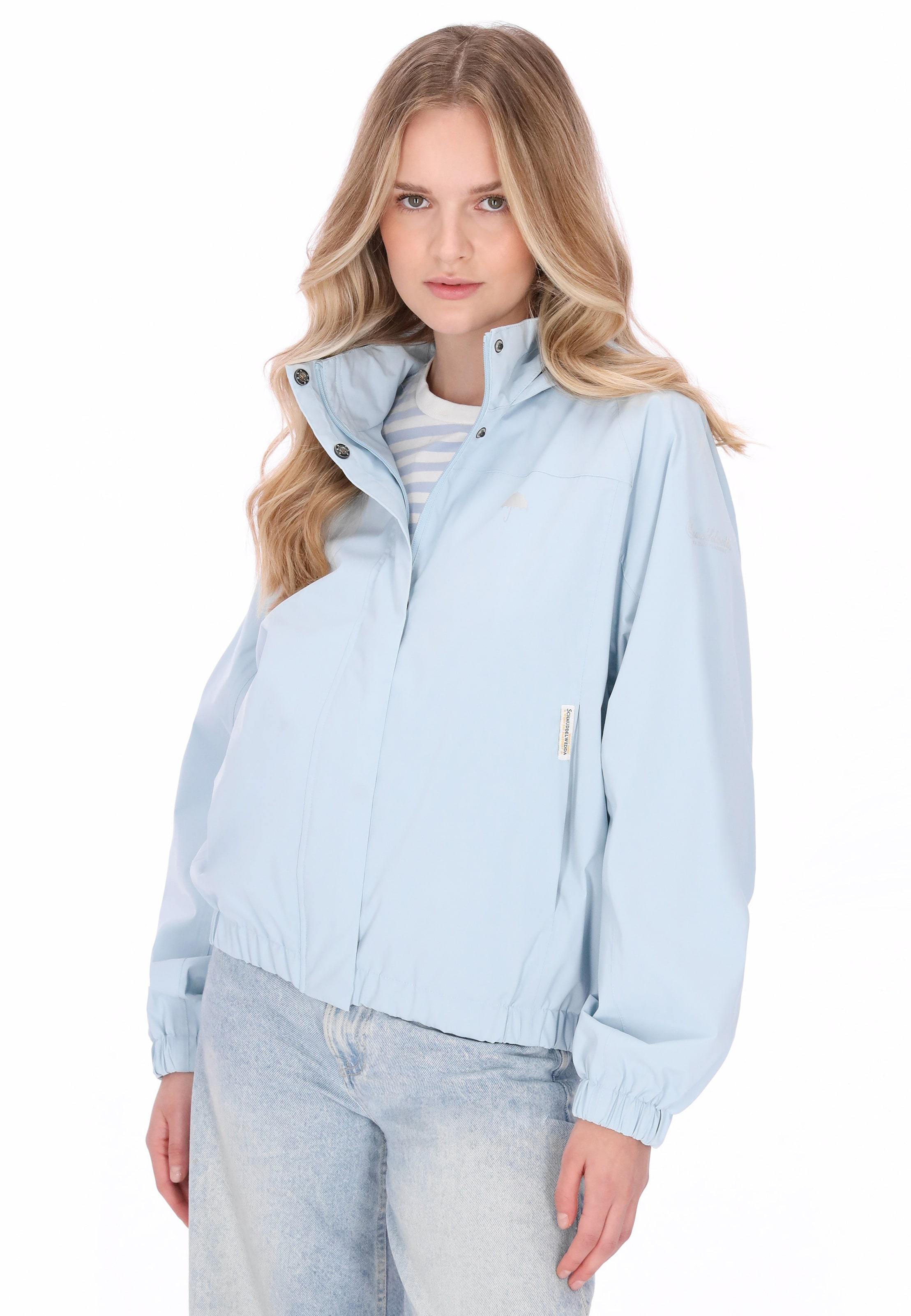 Schmuddelwedda - Casaco funcionais em azul: frente