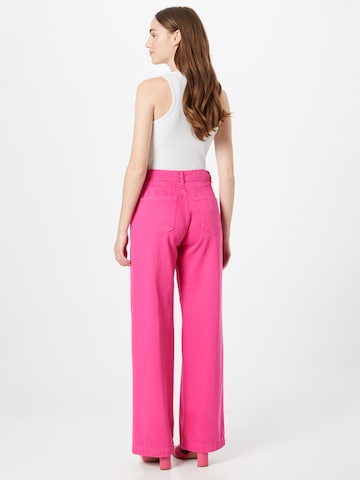 Tally Weijl Wide leg Jeans in Roze