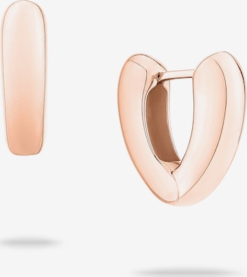 Echtzeit Earrings in Gold: front