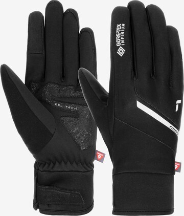 REUSCH Sporthandschoenen 'Versa GORE-TEX INFINIUM™ LF TOUCH-TEC' in Zwart: voorkant