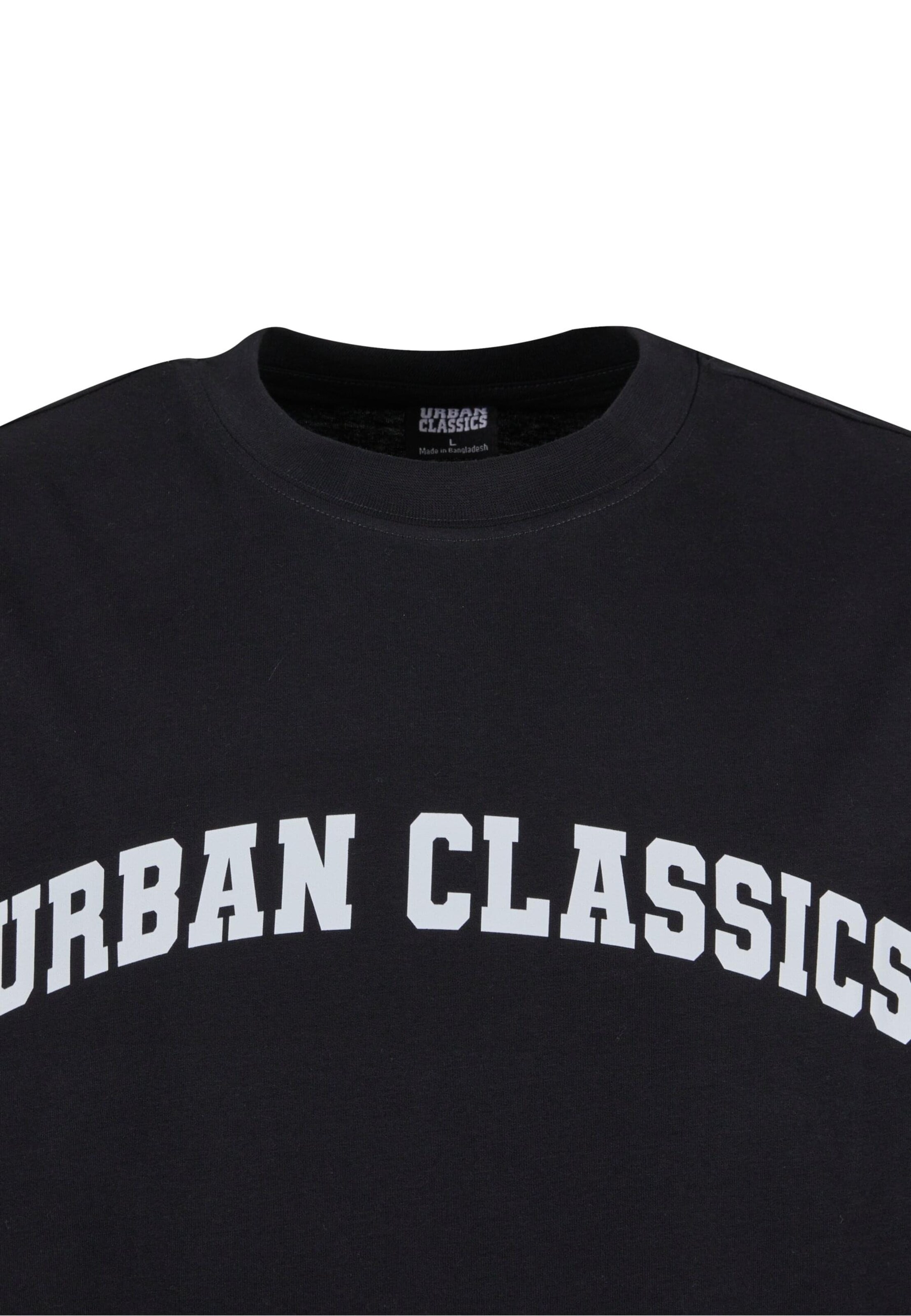 melns Urban Classics T-Krekls