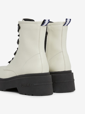 Tommy Jeans Stiefel in Beige