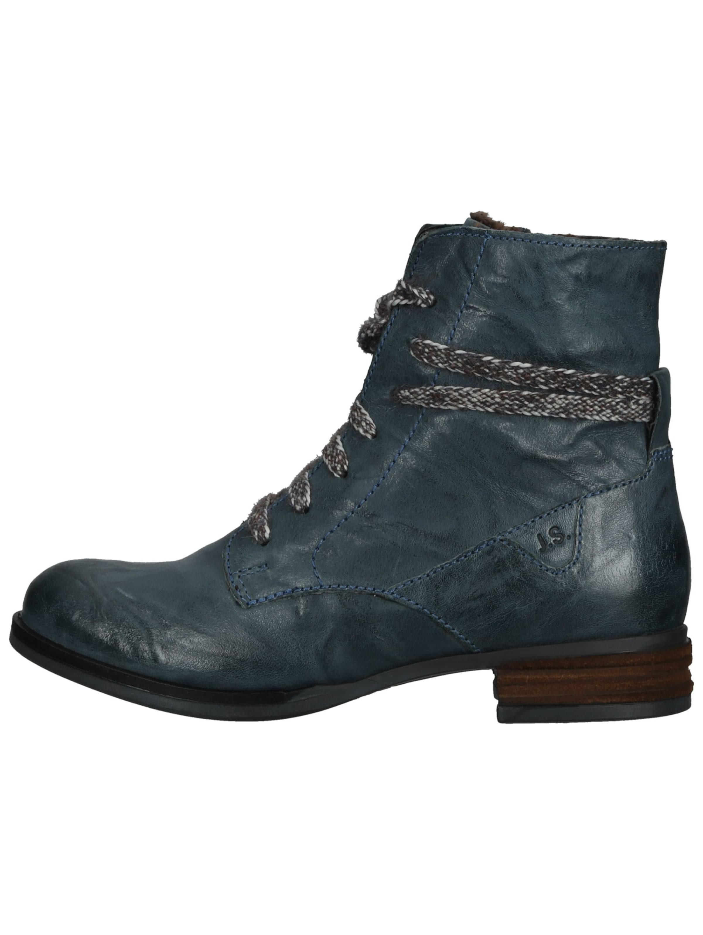 JOSEF SEIBEL Lace-up bootie 'Sanja' in Blue