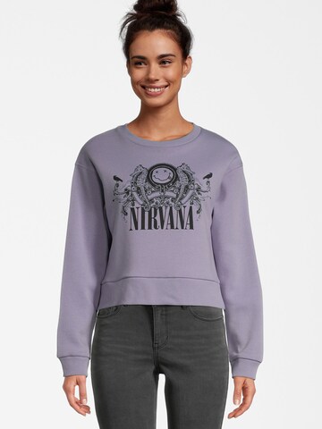 Course Sweatshirt 'Nirvana' in Lila: predná strana