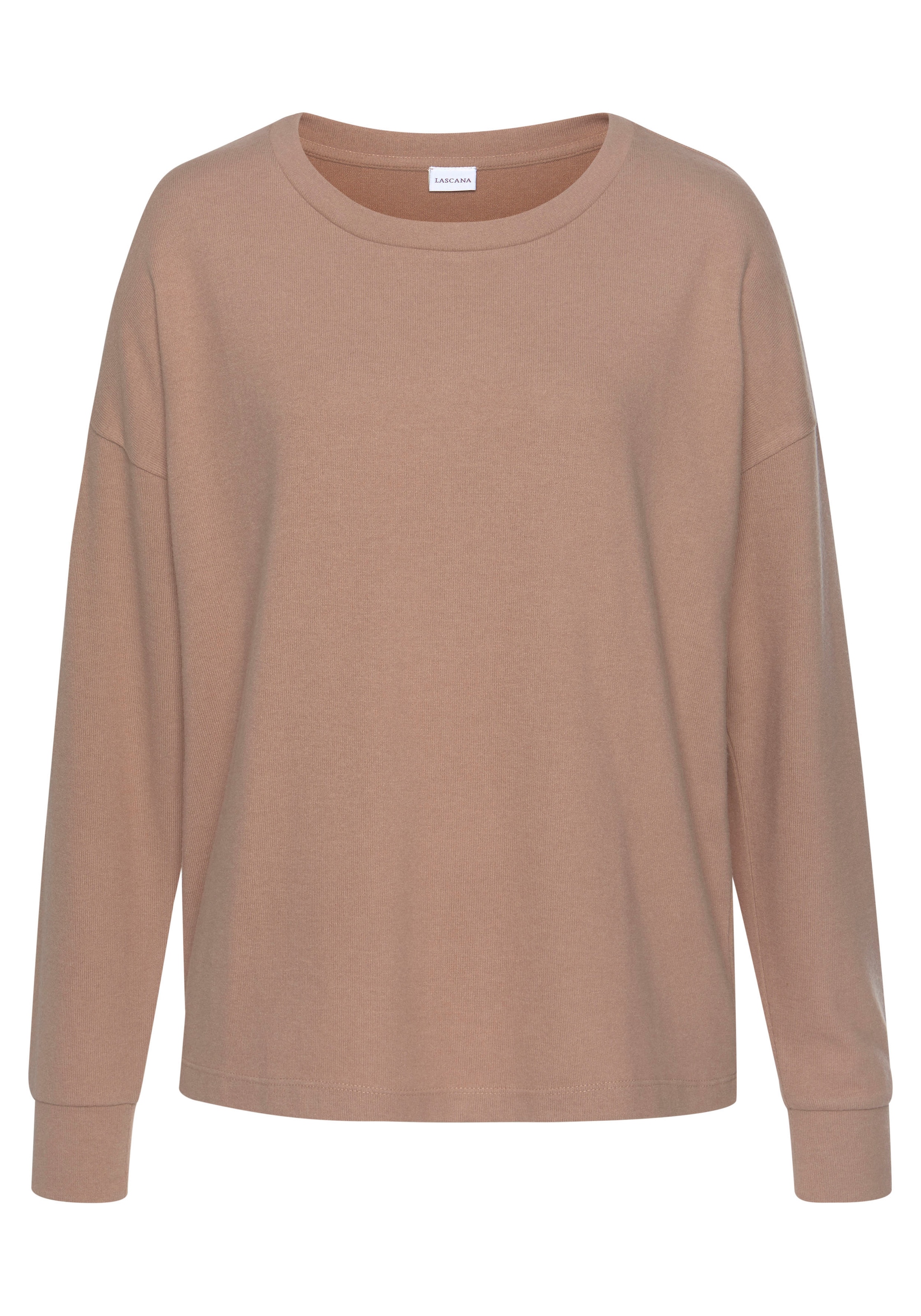 LASCANA Kampsun, värv beež: eest vaates