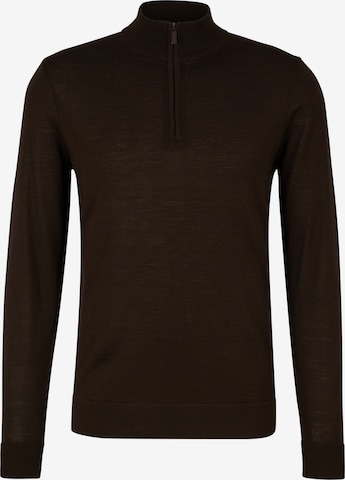 STRELLSON Sweater ' Marek ' in Brown: front