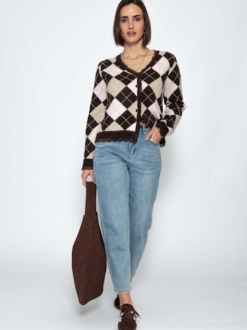 SASSYCLASSY Knit cardigan in Brown