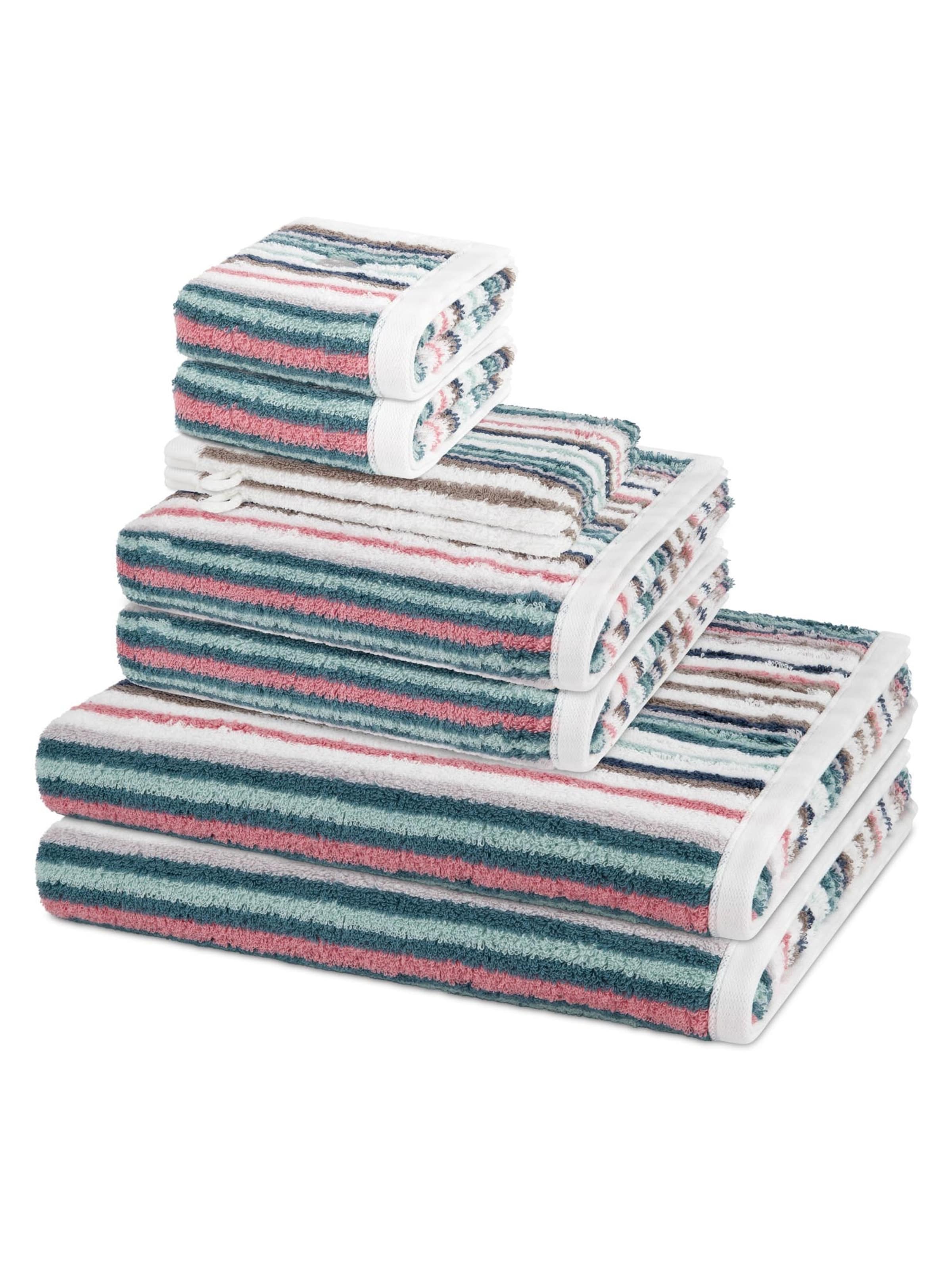 ROSS Handtuch 'Vita'‌‌‌‌‌‌‌‌ in Grün: Vorderseite