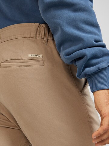 Pittman Slimfit Chinohose 'Andrew' in Beige