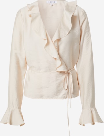 Chemisier 'Skyler' EDITED en beige : devant