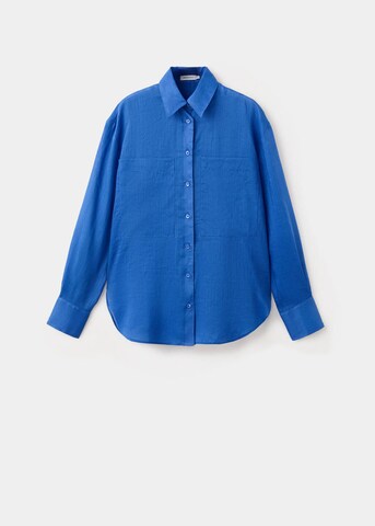 MANGO Bluse 'Jag' in Blau