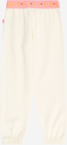 Tapered Pantaloni di Billieblush in beige