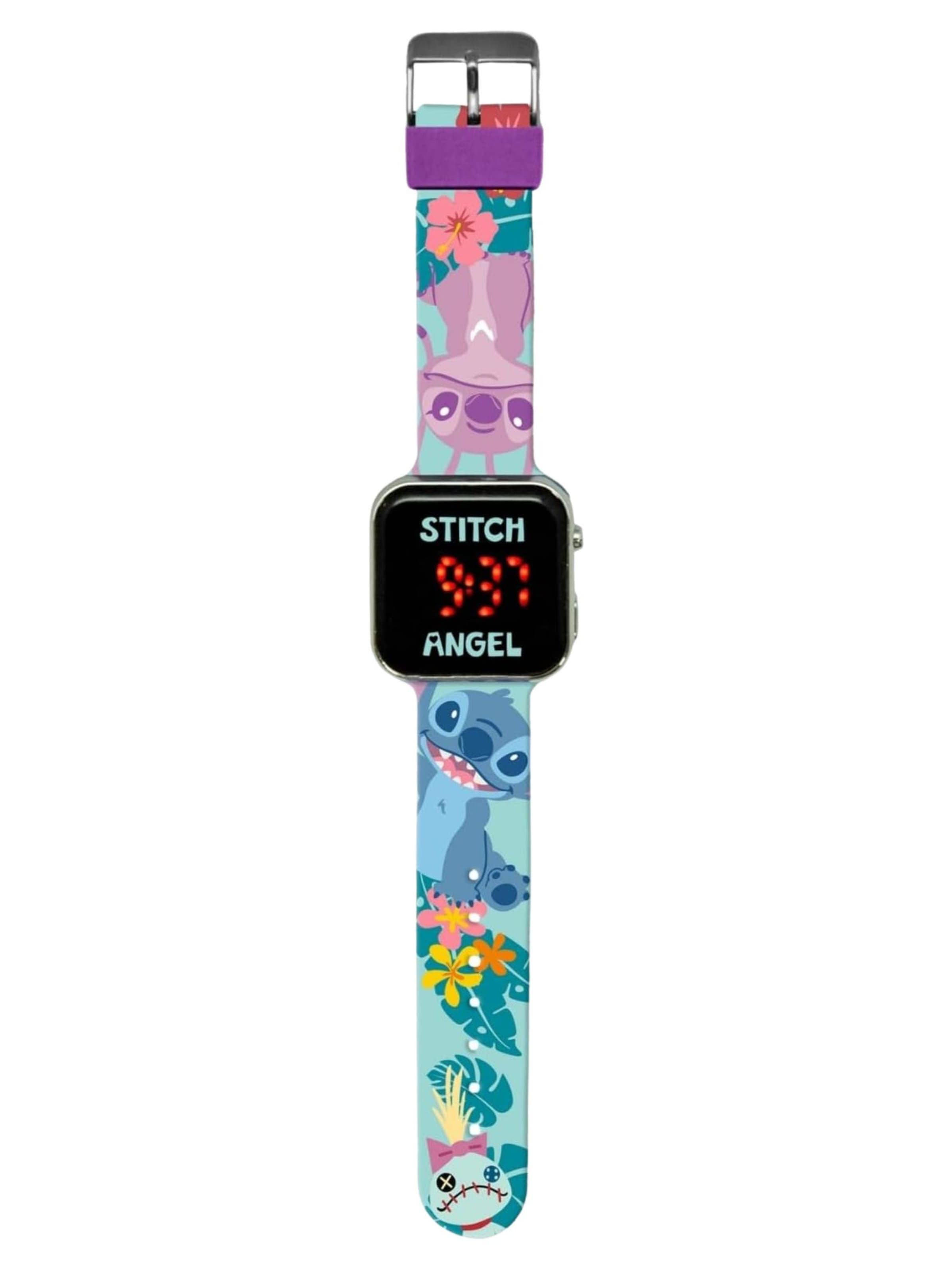 DISNEY Watch 'Stitch LED' in Mixed colors: front