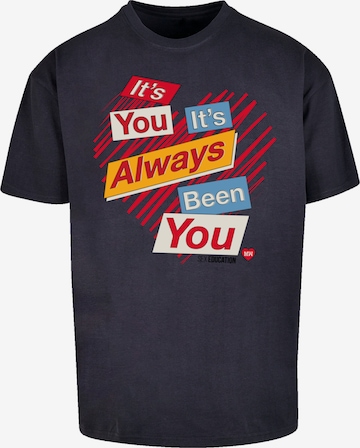 F4NT4STIC T-Shirt 'Sex Education It's Always You Netflix TV Series' in Blau: predná strana