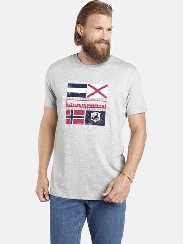 T-Shirt 'Preben' Jan Vanderstorm en gris