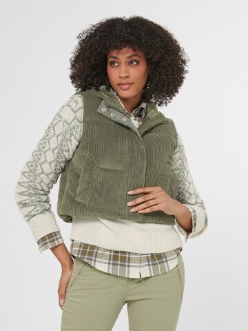 MADELEINE Vest in Green: front