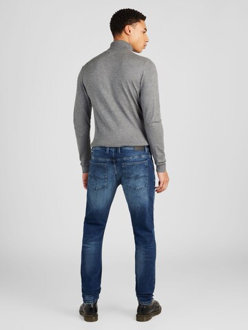 QS Slimfit Jeans 'Rick' i blå