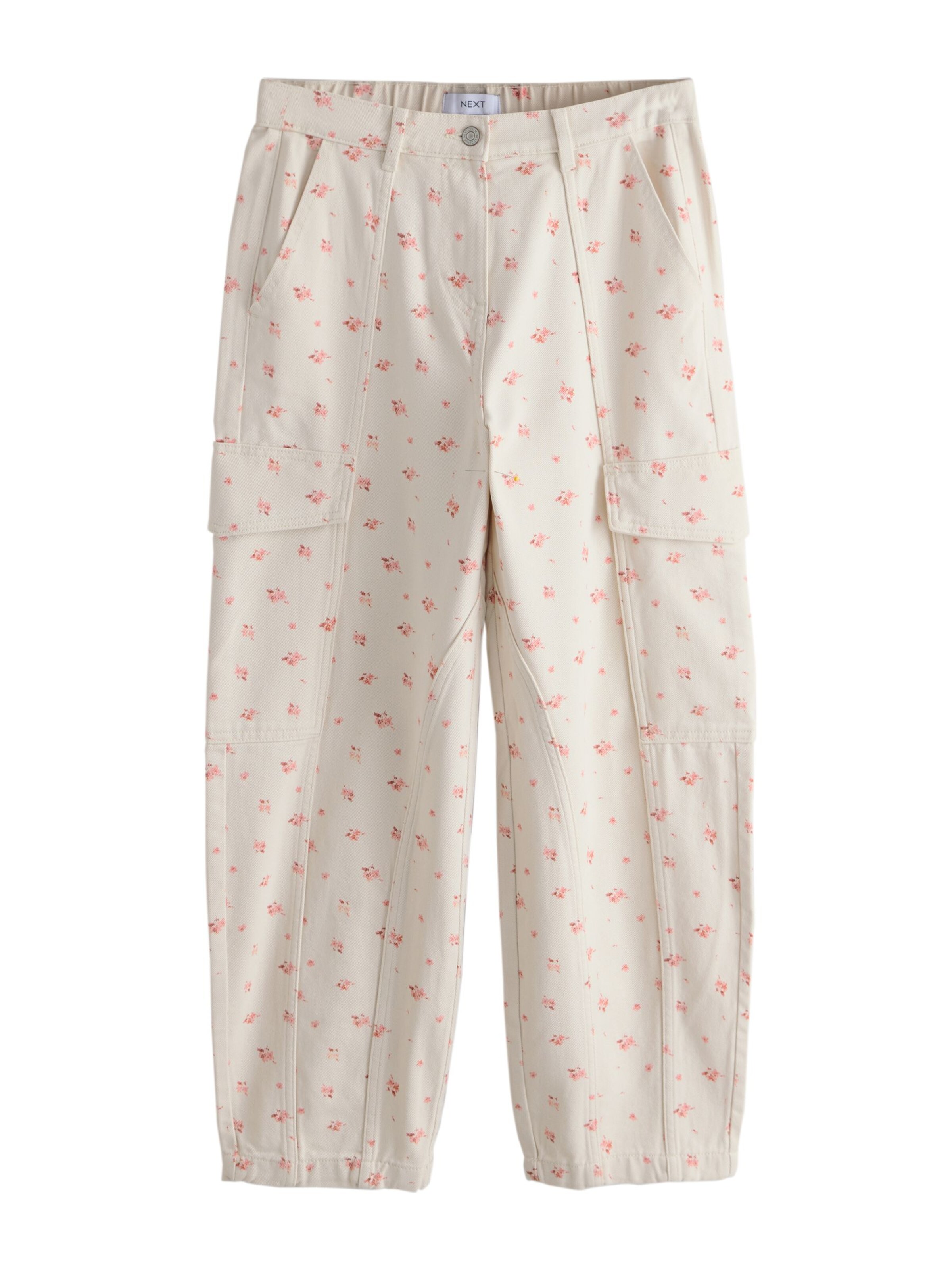 Pantaloni cargo Next di colore crema / rosa antico, Visualizzazione prodotti