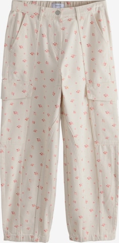 Barrel Pantaloni cargo di Next in beige: frontale