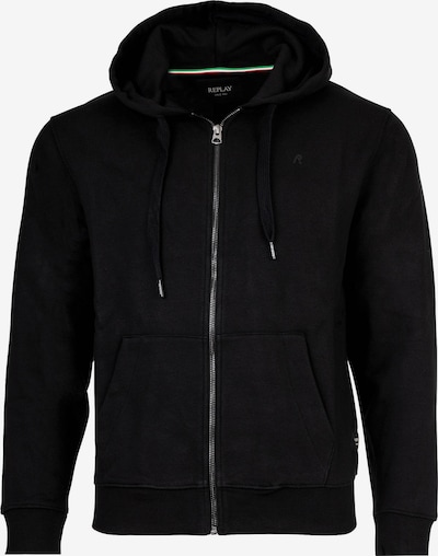 REPLAY Gornji dio trenirke u crna, Pregled proizvoda