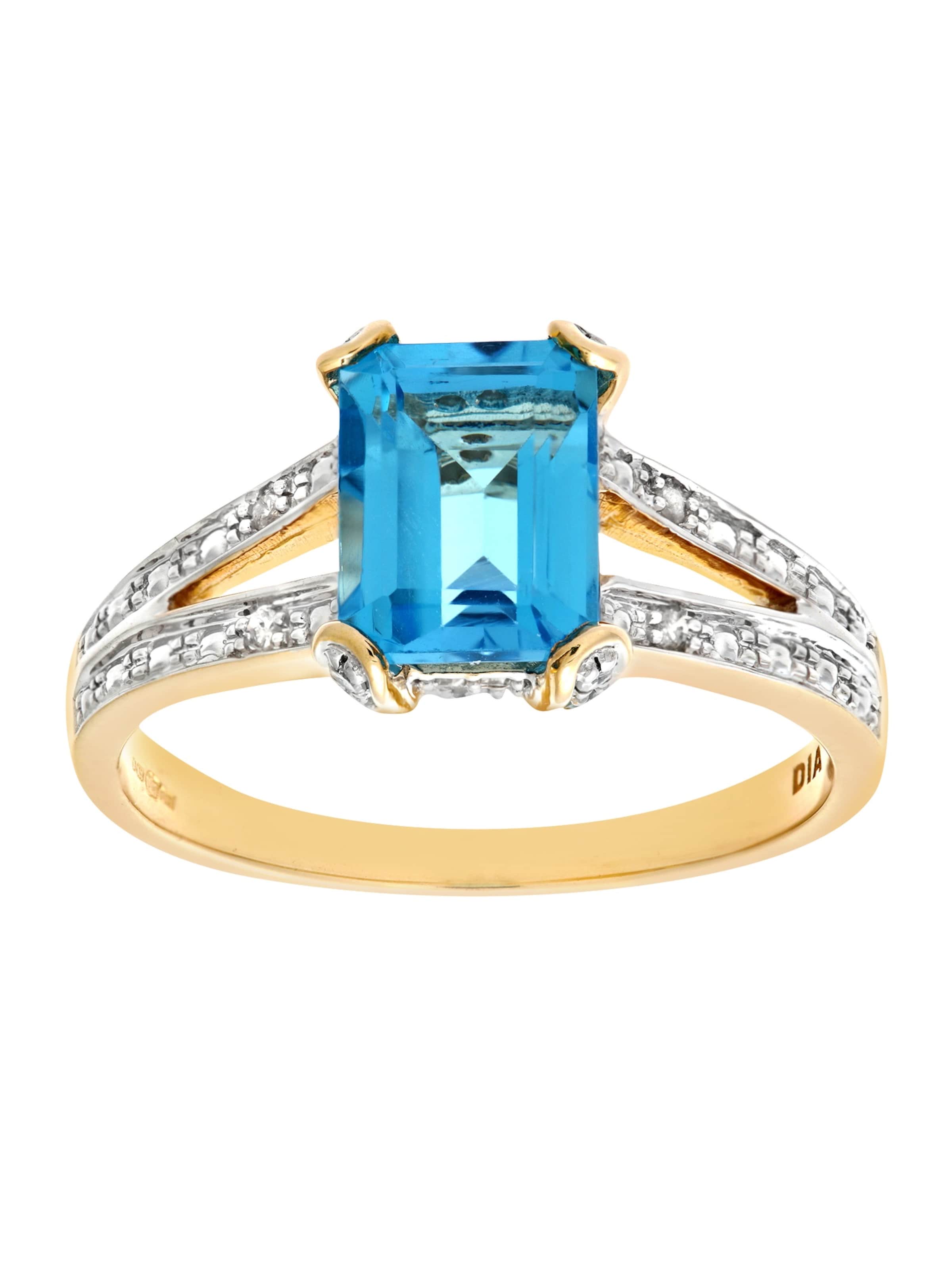 DIAMANT LETERNEL Ring in Gold: front