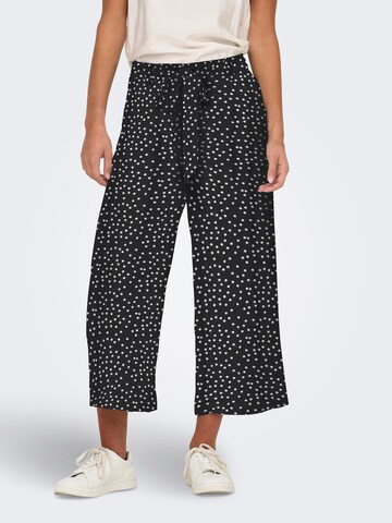 ONLY Loosefit Byxa 'ONLNOVA' i svart: framsida