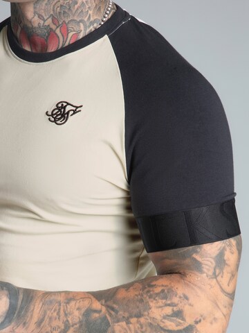 SikSilk Shirt 'Tech' in White