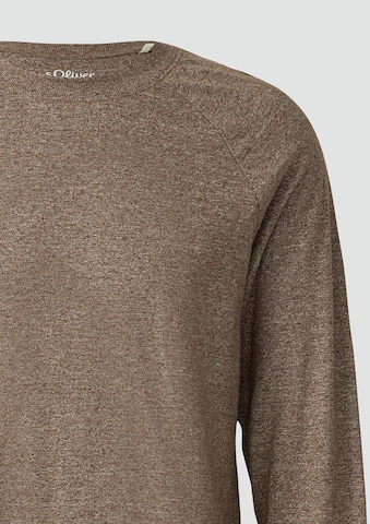 s.Oliver Shirt in Bruin