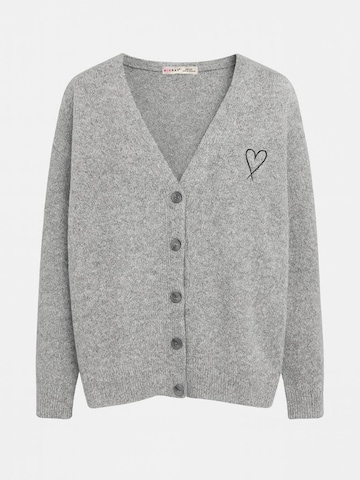 Giacchetta 'Strickjacken' di MixRay in grigio: frontale