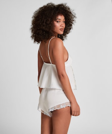 Chemise de nuit 'Cami Peonie' Hunkemöller en blanc