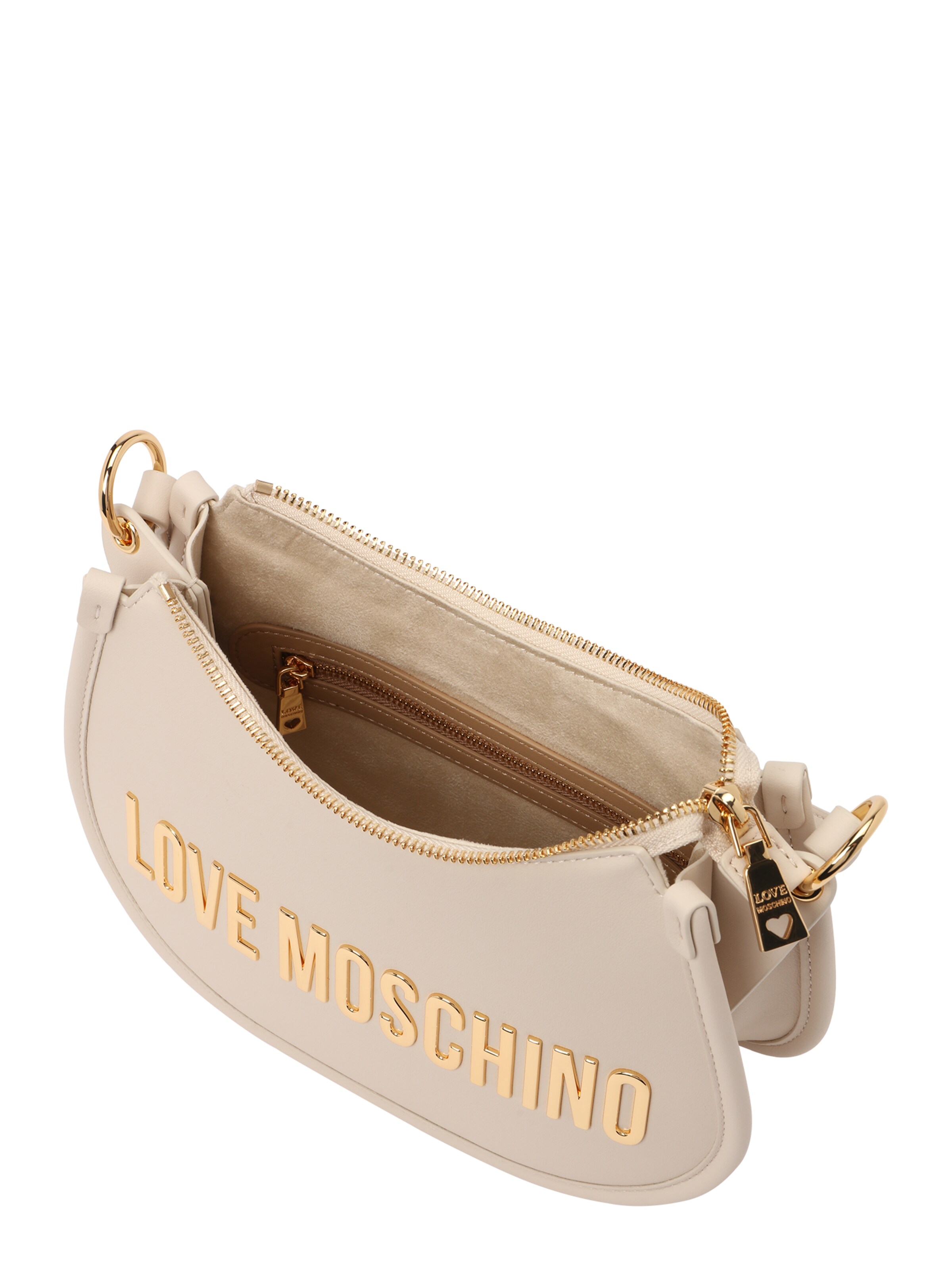 Love Moschino Чанта за през рамо в бежово